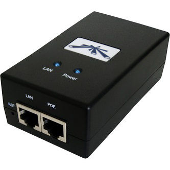 Ubiquiti POE Injector,24VDC,30W